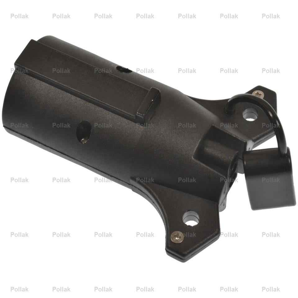 Pollak 12716P 7-Blade RV Socket to 4-Flat Plug Adapter