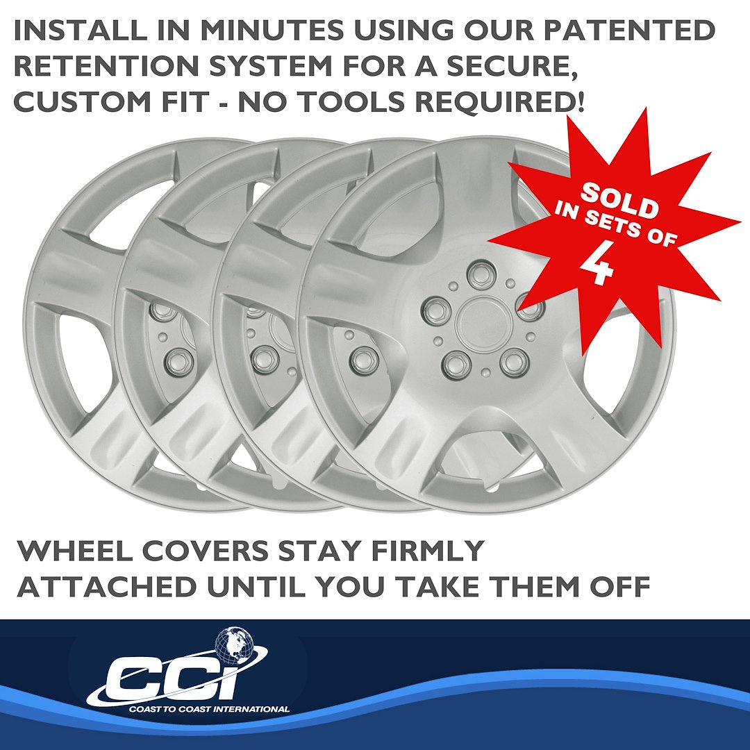 Coast To Coast B94216S Altima 16-Inch Five-Spoke Trim Set - image 4