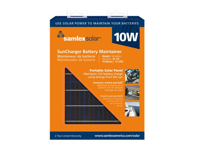 Samlex America Solar Battery Maintainer - 0.56A – SC-10