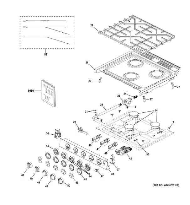 GE Appliances PLD621RTSS GE Profile RV Stove Range , 3-Burner Propane Cooktop with Piezo – image 6