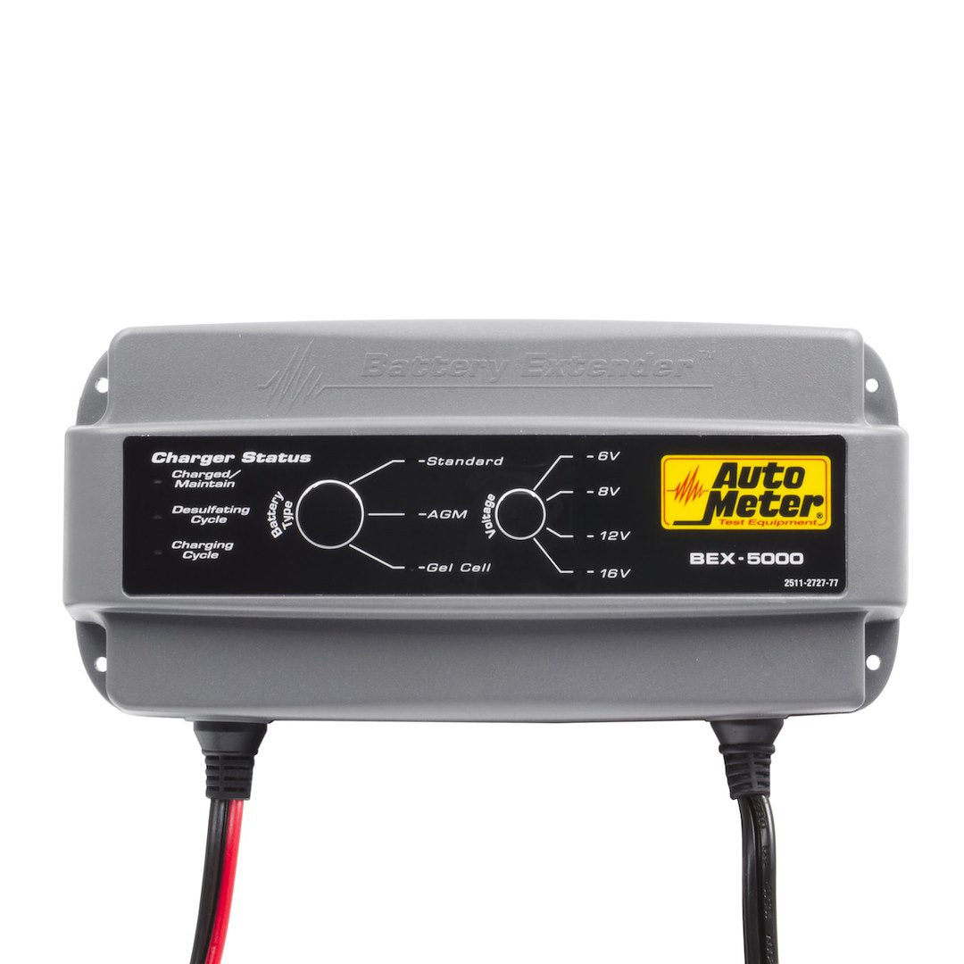 AutoMeter BEX-5000 Battery Extender Automatic 5-Amp Charger - image 2