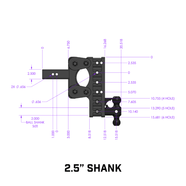 Gen-Y Hitch Gh-1224 Trailer Hitch Ball Mount - image 5
