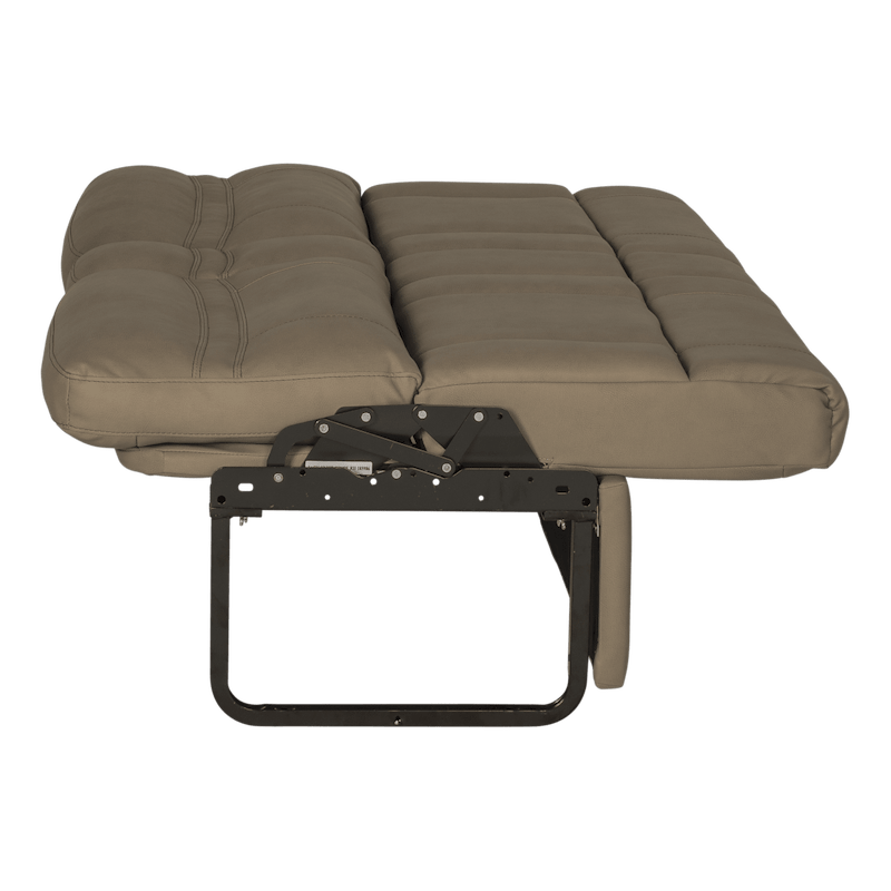 Lippert Components 2020129835 62” Jackknife RV Sofa, Grummond Tan, with Fold-Down Center – image 2