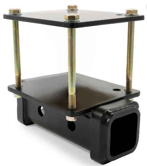 Eaz Lift Bike Rack Bumper Mount Adapter - 4 in Square Bumper – 48473