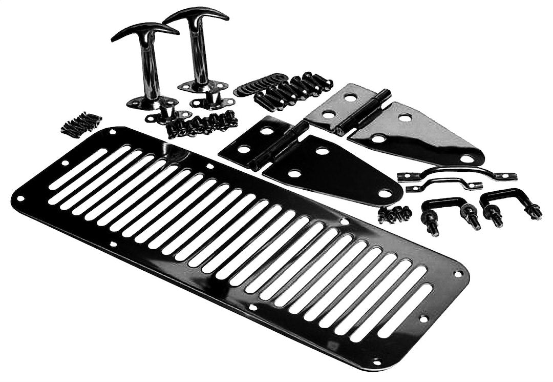 Rampage 7699 CJ/Wrangler Hood Styling Set