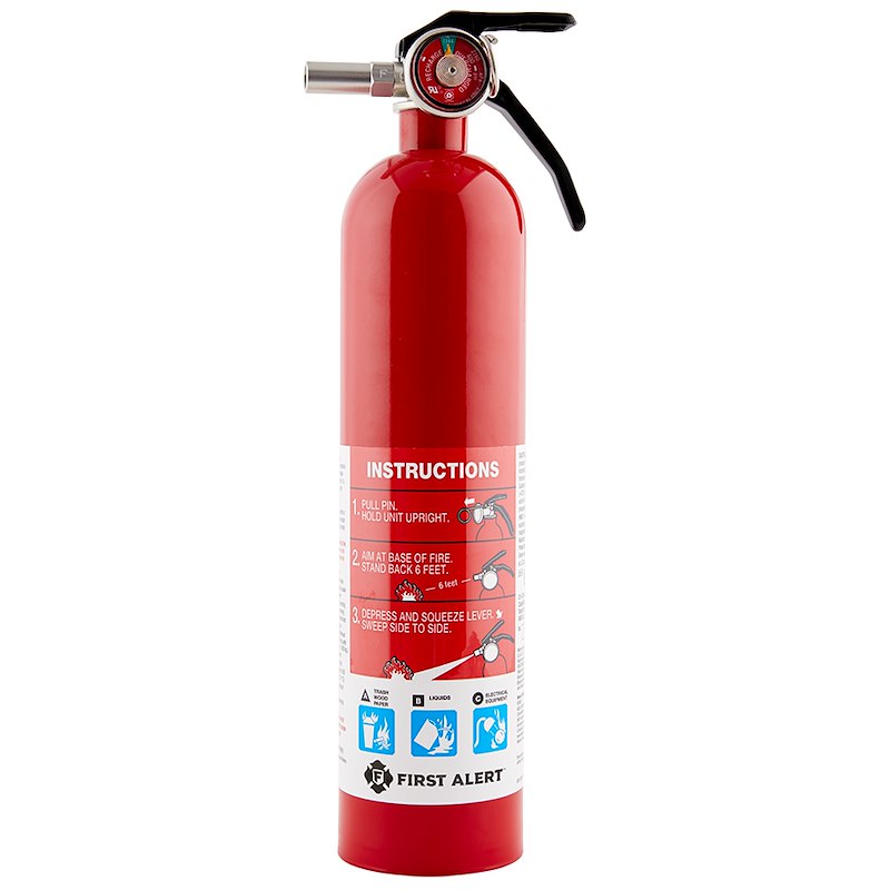 BRK Electronics GARAGE10 First Alert Fire Extinguisher 2.5 lb UL Rated 10-B:C – image 1