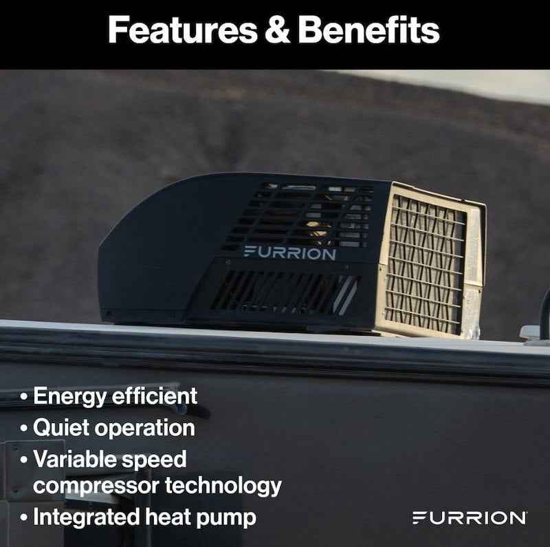 Furrion FACR18HEDA-BL-AM Chill Rooftop RV A/C with Heat Pump 18000 BTU ā image 2