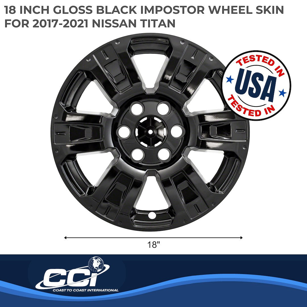 Coast To Coast IMP403BLK Titan 18-Inch Impostor Skins - image 3