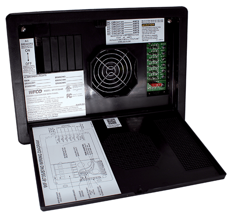 WFCO Technologies WF-8740-AD WFCO 8700 Series 40A Power Converter, 680W Peak, Smart – image 2