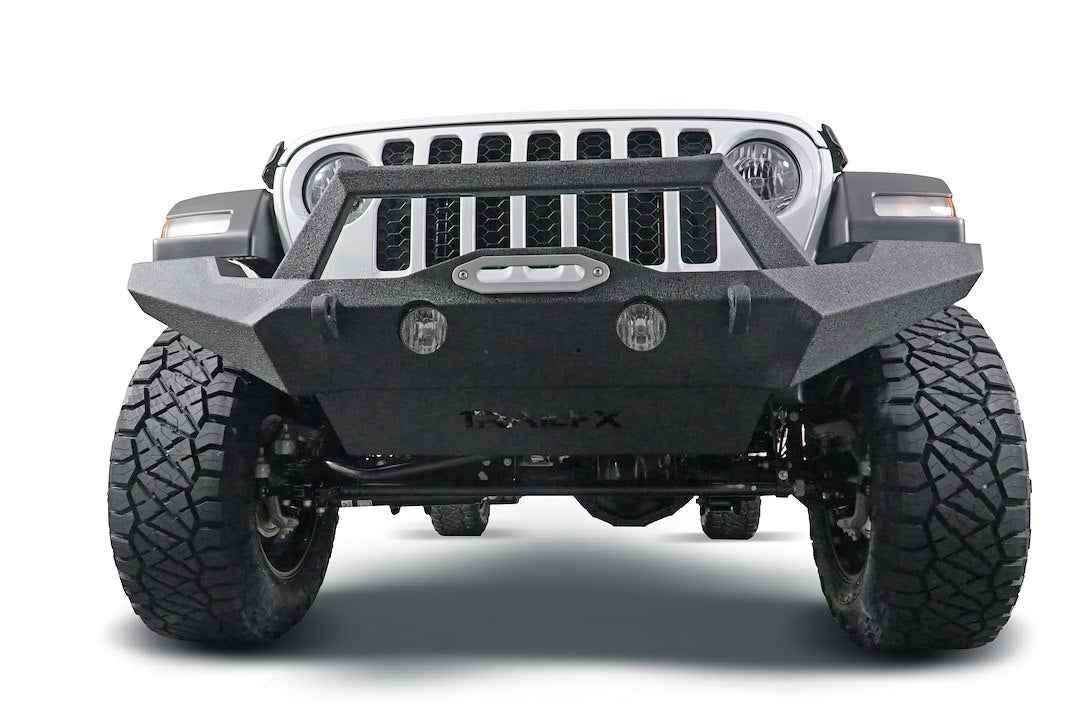 TrailFX Front Steel Bumper with Winch Mount – JL07T