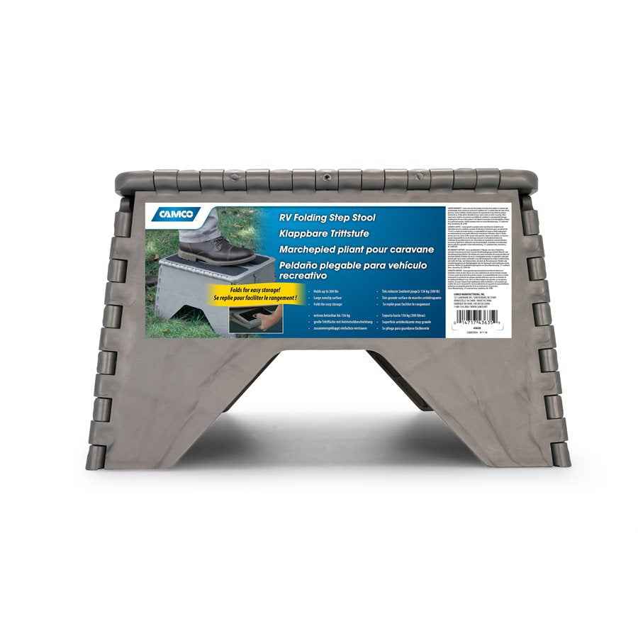 Camco 300 lb Folding Step Stool – 43635