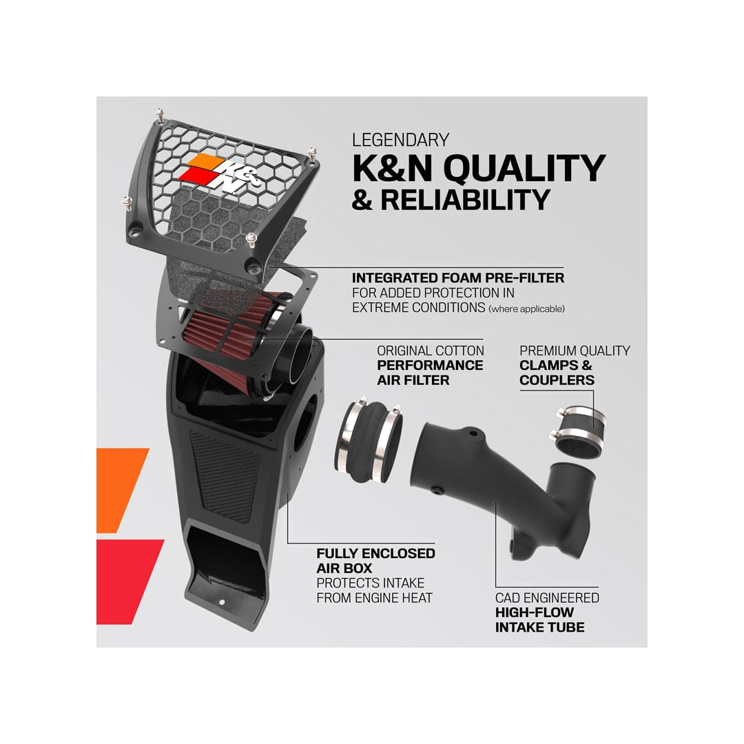 K&N 63-1588 63 Series AirCharger Intake System