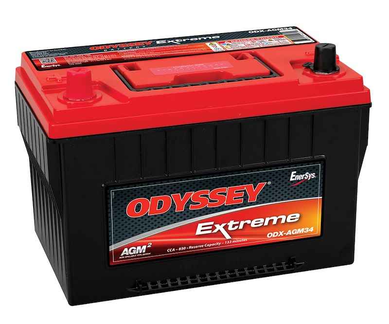 Odyssey Battery ODX-AGM34 Odyssey AGM Starting Battery Group 34 12V 850 CCA – image 1