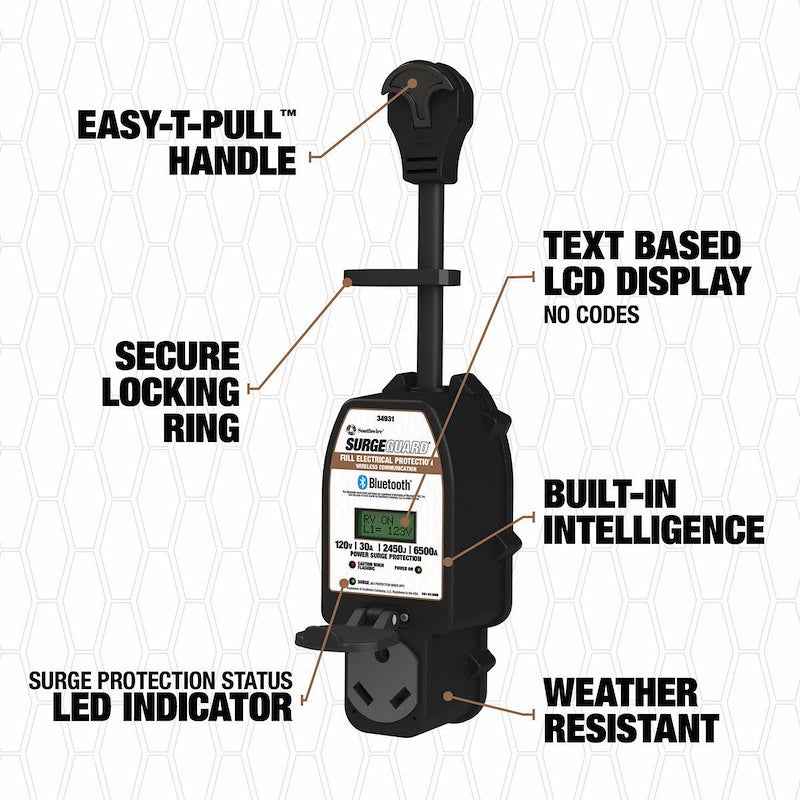 SouthWire Corp 34931 Surge Guard Portable RV Surge Protector, 30 Amp with Wi-Fi – image 2