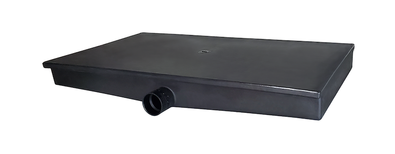 Icon 14429 Waste Holding Tank 32 Gallon 54.25 x 28.25 x 6.63 Inch RV Black & Gray – image 2