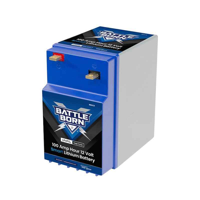 Battle Born Batteries BBGC2I 12V GC2 Lithium Deep Cycle RV Battery 100Ah Smart LiFePO4 – image 1