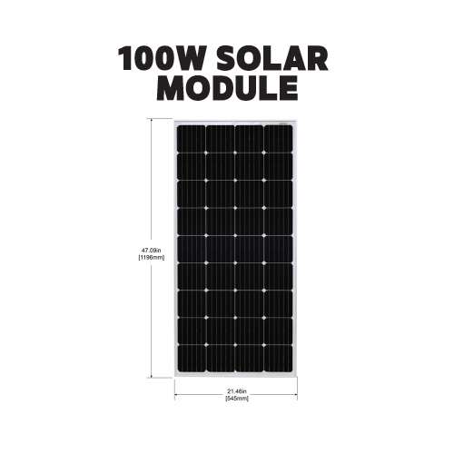 Go Power RETREAT 100W Solar Charging Kit, 30A Bluetooth PWM Controller – image 2