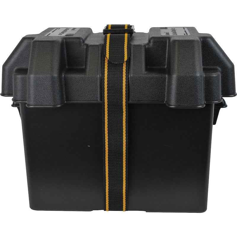 Attwood Marine 9065-1 Group 24 Battery Box With Hold-Down Strap Vented, Attwood – image 1