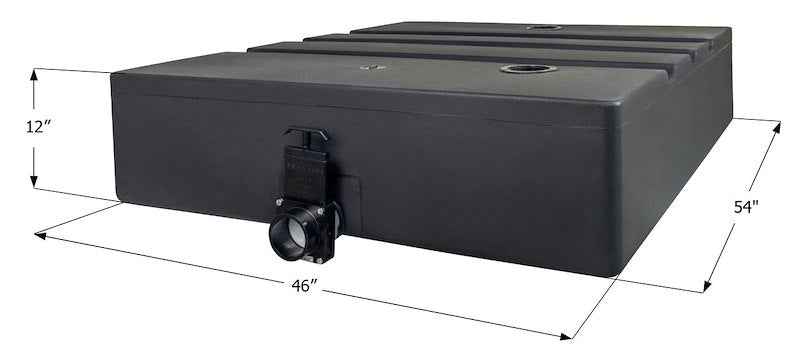 Icon 14559 Waste Holding Tank 120 Gallon 54 x 46 x 12 Inch RV Black & Gray – image 1