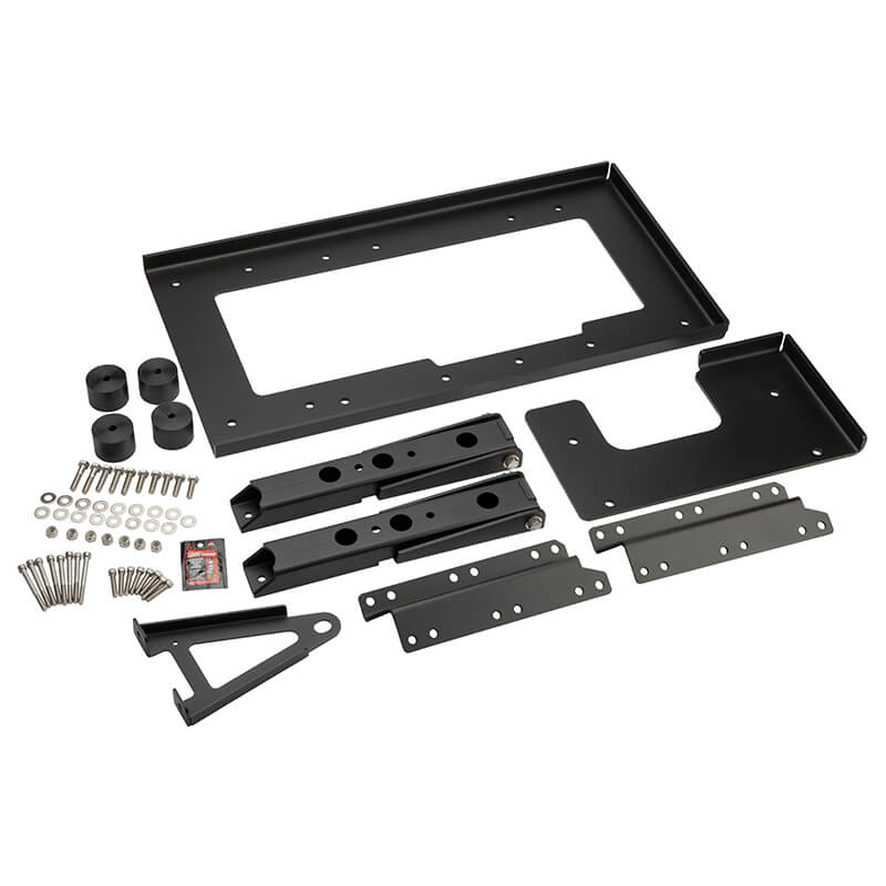 MOR/ryde JP54-022 Spare Tire Carrier Reinforcement Bracket - Black