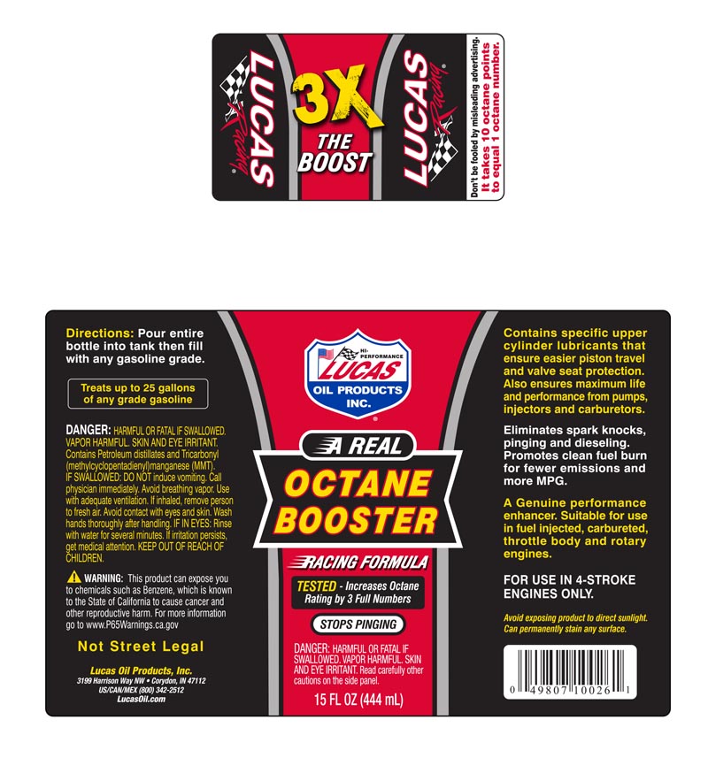 Lucas Oil 10026 Gasoline Octane-Boosting Additive