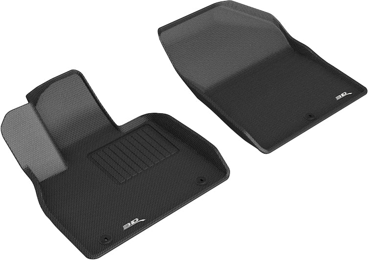 3D Mats L1HY10101509 Palisade KAGU Black Three-Row Floor Mats - image 2