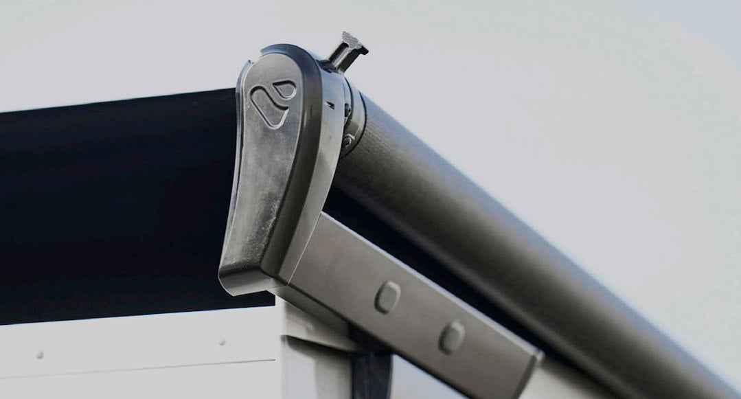 Velarium Slide-Out Topper Awning Mounting Kit - Black β VSHW11