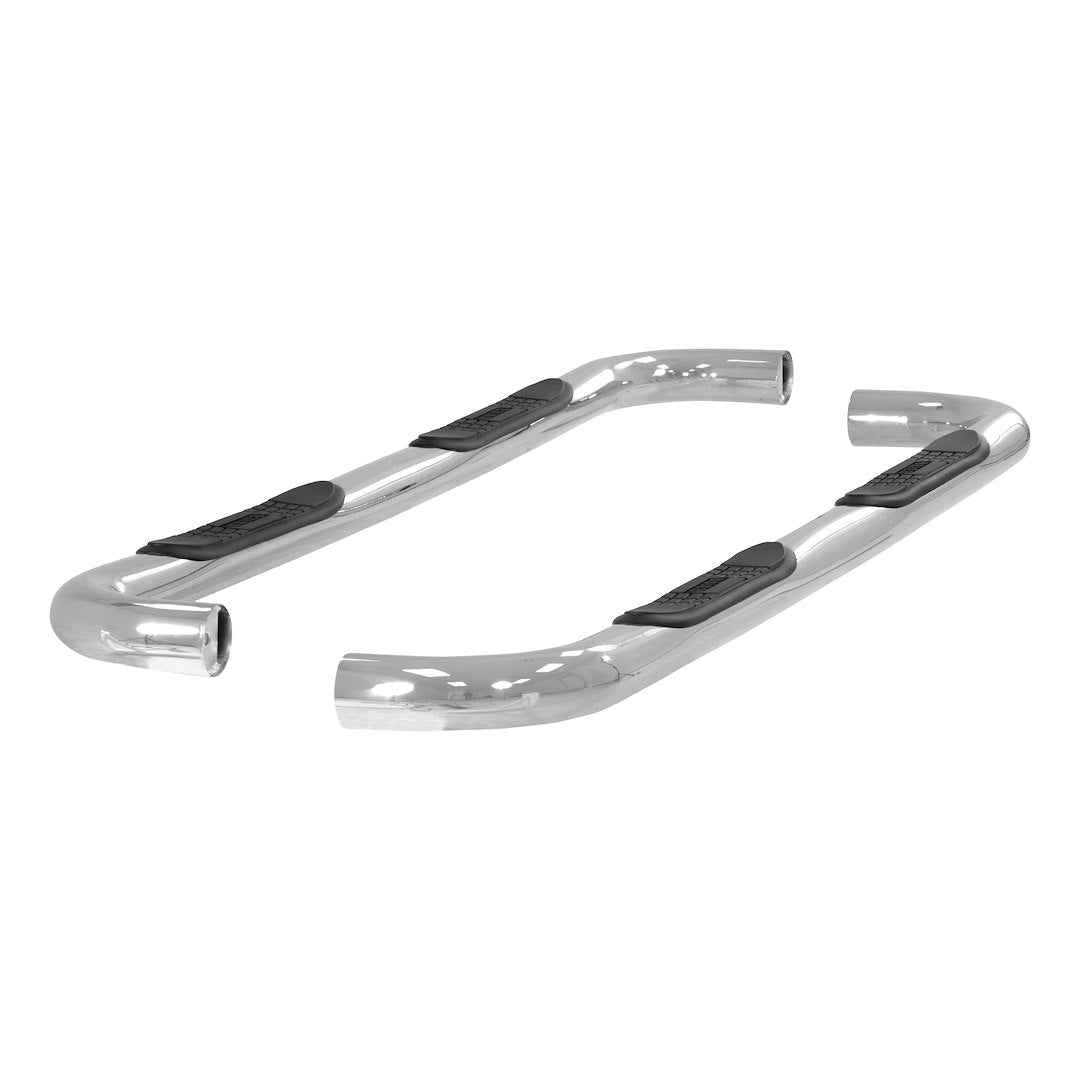 Aries 204001-2 Silver 3-Inch Stainless Side Steps