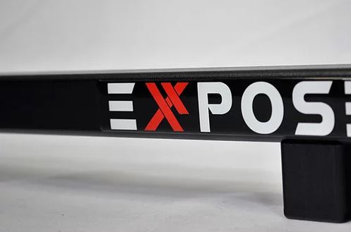 Exposed Rack 8-00-9602-BK Solid Middle Roof-Rack Crossbar