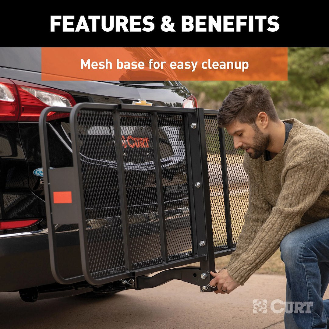 Curt 18153 Trailer Hitch Cargo Carrier - image 8