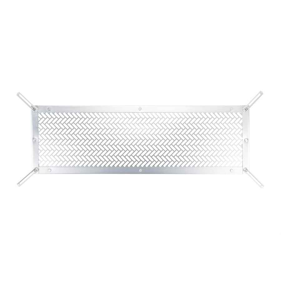 Camco Upper Screen Door Grille - Silver – 43994