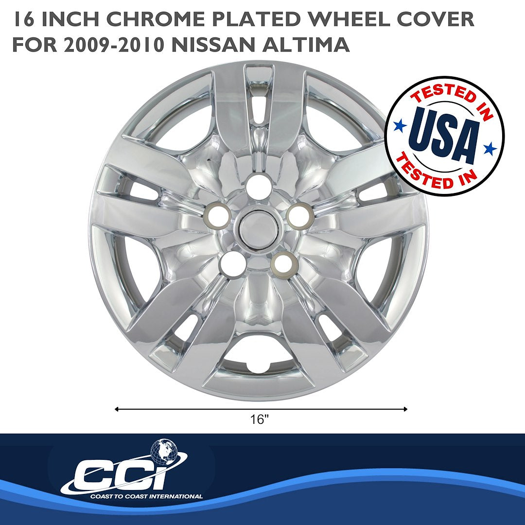 Coast To Coast 45516C Ten-Spoke Bolt-On Wheel Covers for Altima - image 2