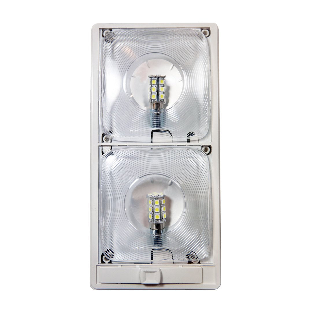 Arcon Double LED Ceiling Light 20668 – 12V, Bright White