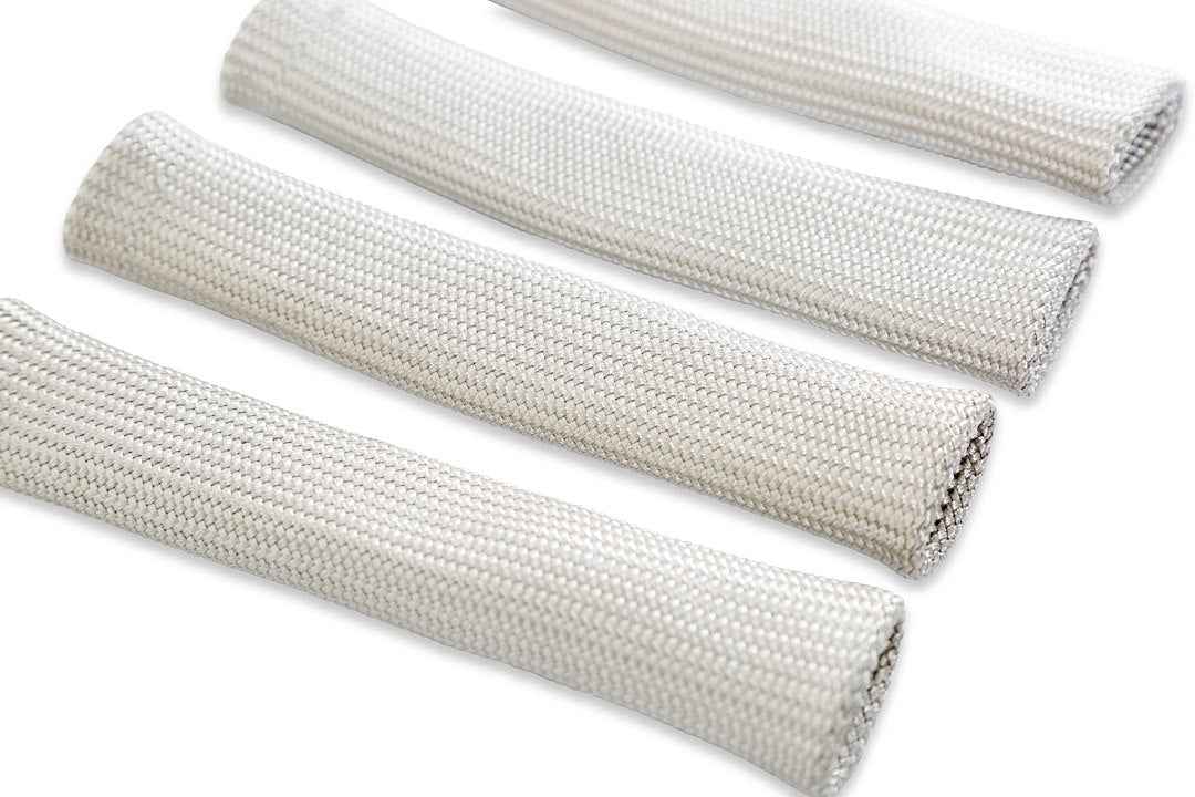 ACCEL Ignition 170086 Silver Fiberglass Plug-Boot Sleeves, Set of 4 - image 1