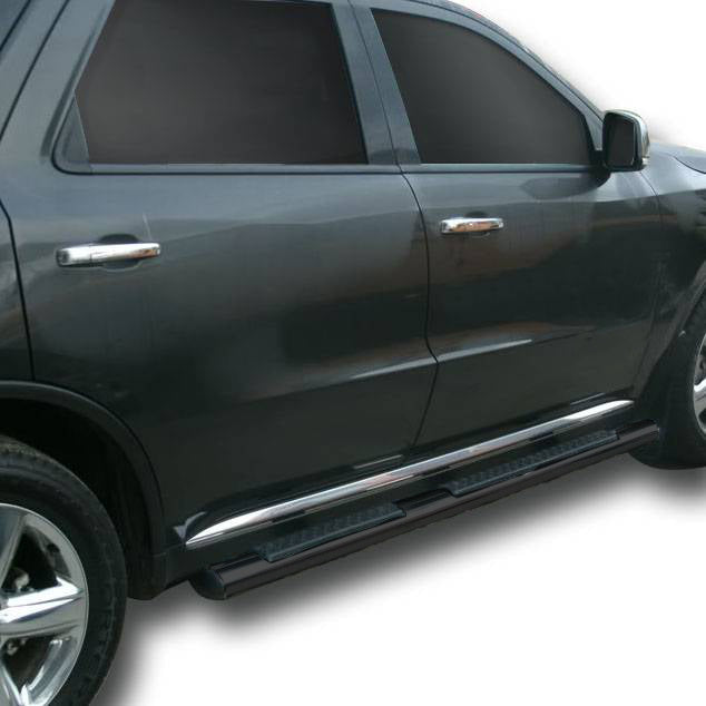 Black Horse Offroad 9B070203AOV Replica Durango Straight 4-in Side Steps - image 2