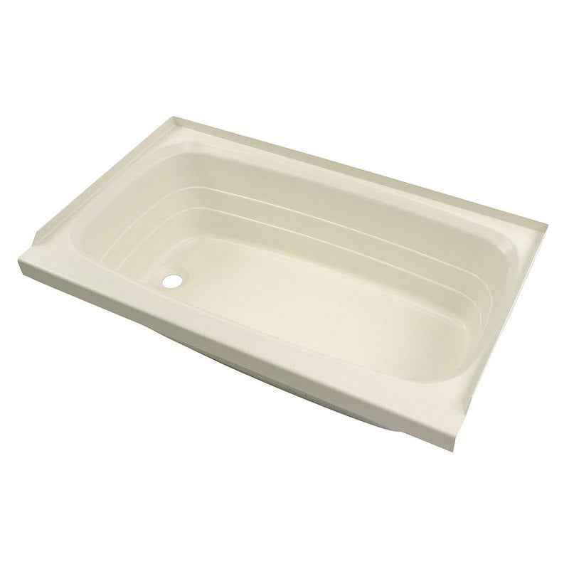 Lippert Components 209388 Lippert Better Bath 24" x 40" RV Bathtub, Left Hand Drain – image 1