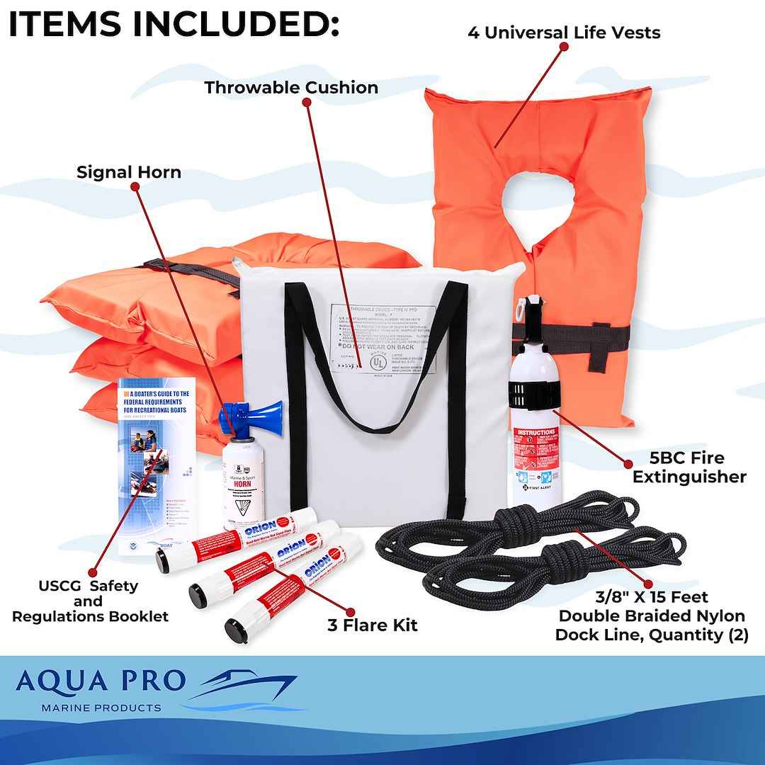 Aqua Pro Marine Boater Safety Kit – M42200