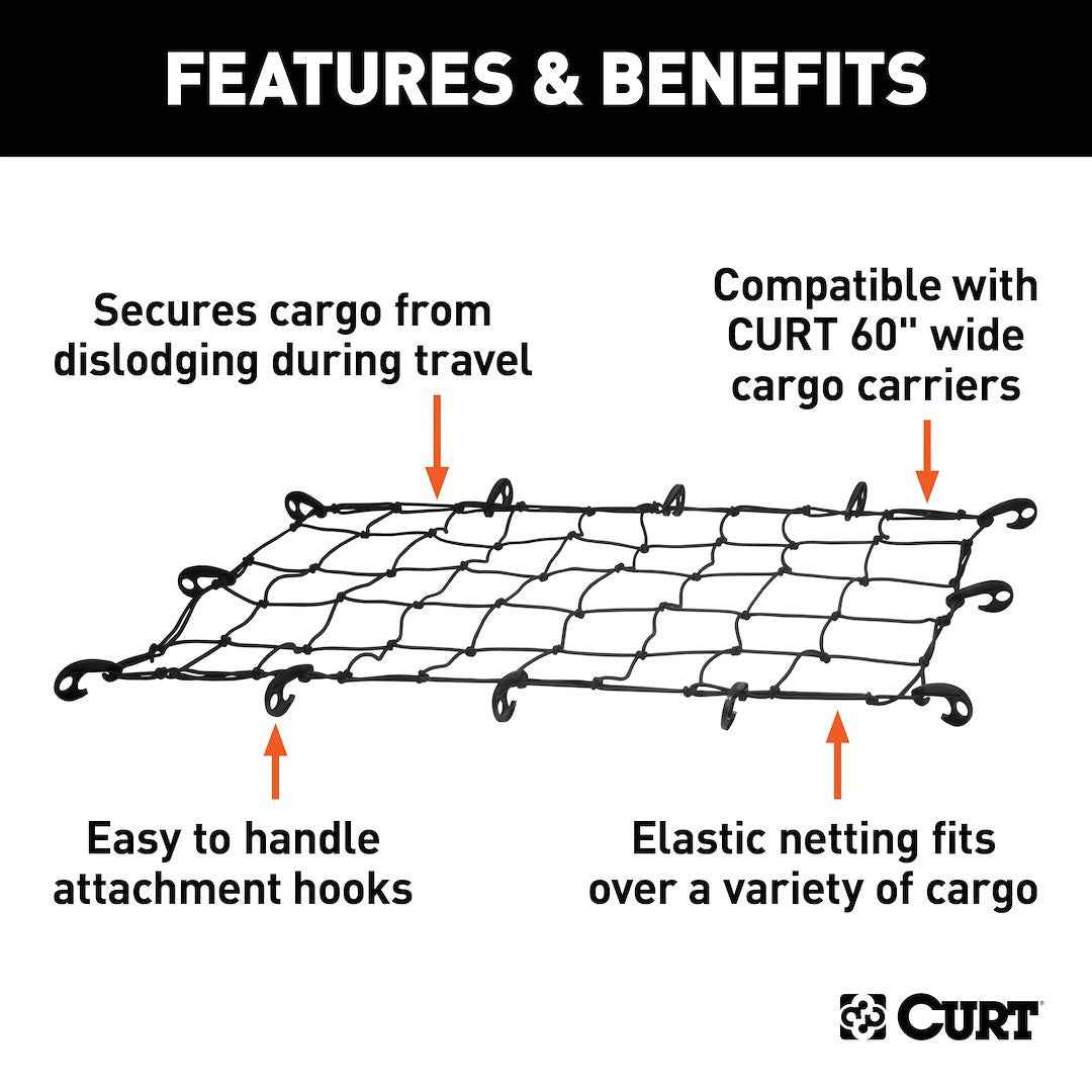 Curt 18202 Exterior Cargo Net - image 2