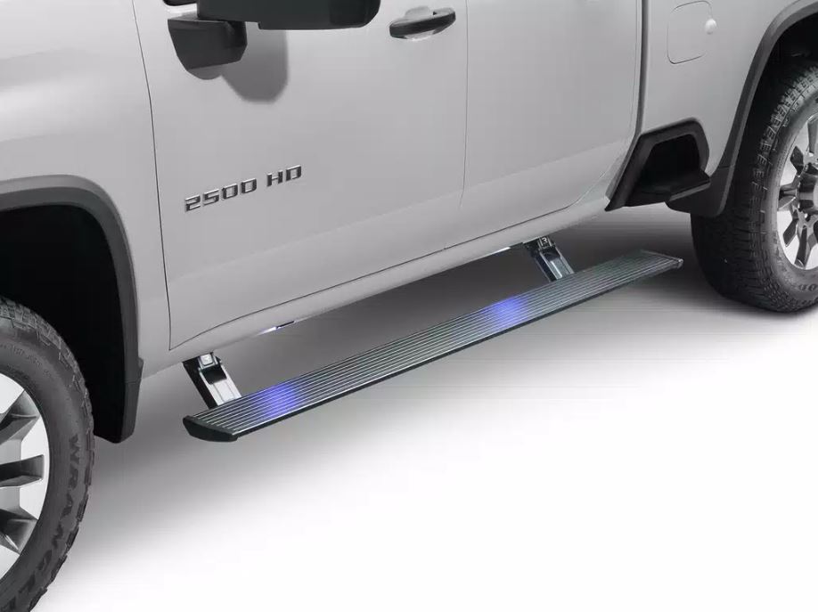 AMP Research 76160-01A Black Anodized PowerStep Boards - image 1
