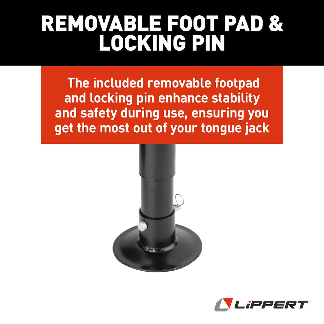 Lippert Components 733926 Trailer Tongue Jack - image 7