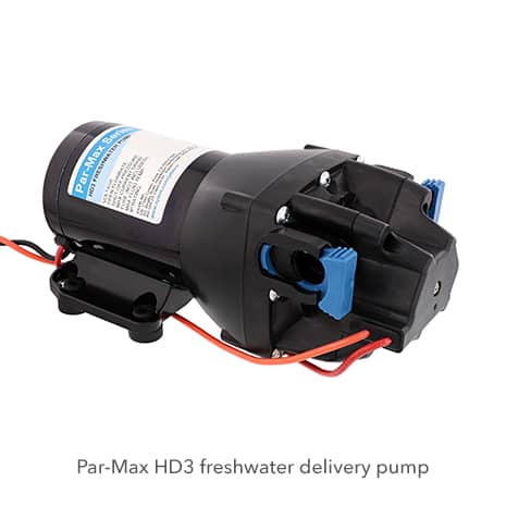 Jabsco Q301j-115s-3a Par-Max Marine Fresh-Water Pump