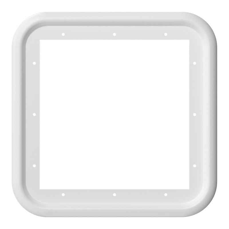 Fogatti FS06TRW InstaShower Water Heater Access Door Frame, 15" x 15", White – image 1