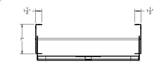 Stromberg Carlson SMFP-1100 Single Manual RV Step, 24" Wide, Powder-Coated Steel – image 3