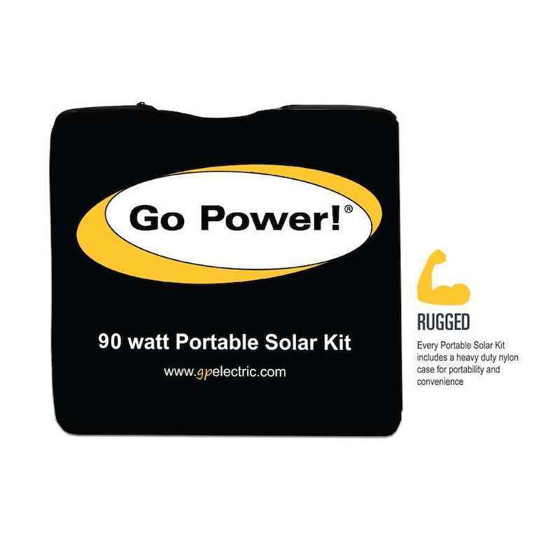 Go Power GP-PSK-90 Portable Solar Kit 90W , Foldable Solar Charging System – image 5