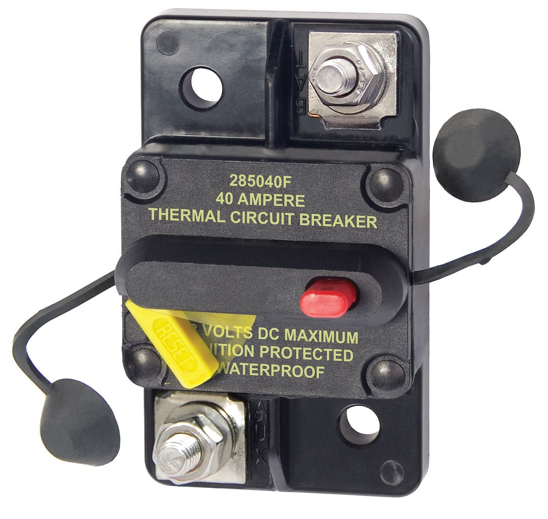 Blue Sea 40A Thermal Circuit Breaker – 7182-BSS
