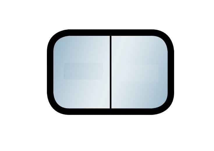 Lippert Components V000419408 42" x 36" Lippert 8800 Series Sliding Side Window, G20 – image 1