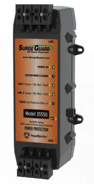 SouthWire Corp 35530 Surge Guard 30 Amp Hardwired RV Surge Protector, Automatic – image 1