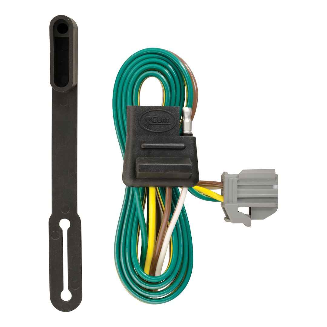 CURT 56210 Vehicle-Specific 4-Way Flat Taillight T-Connector