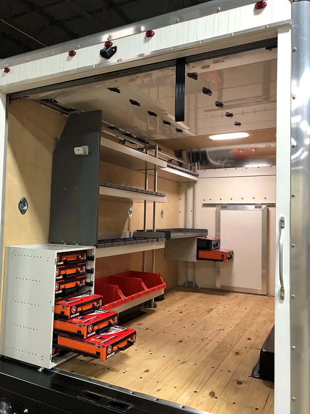 Rolacase Rcsk8/C Van Parts-Storage Cabinet