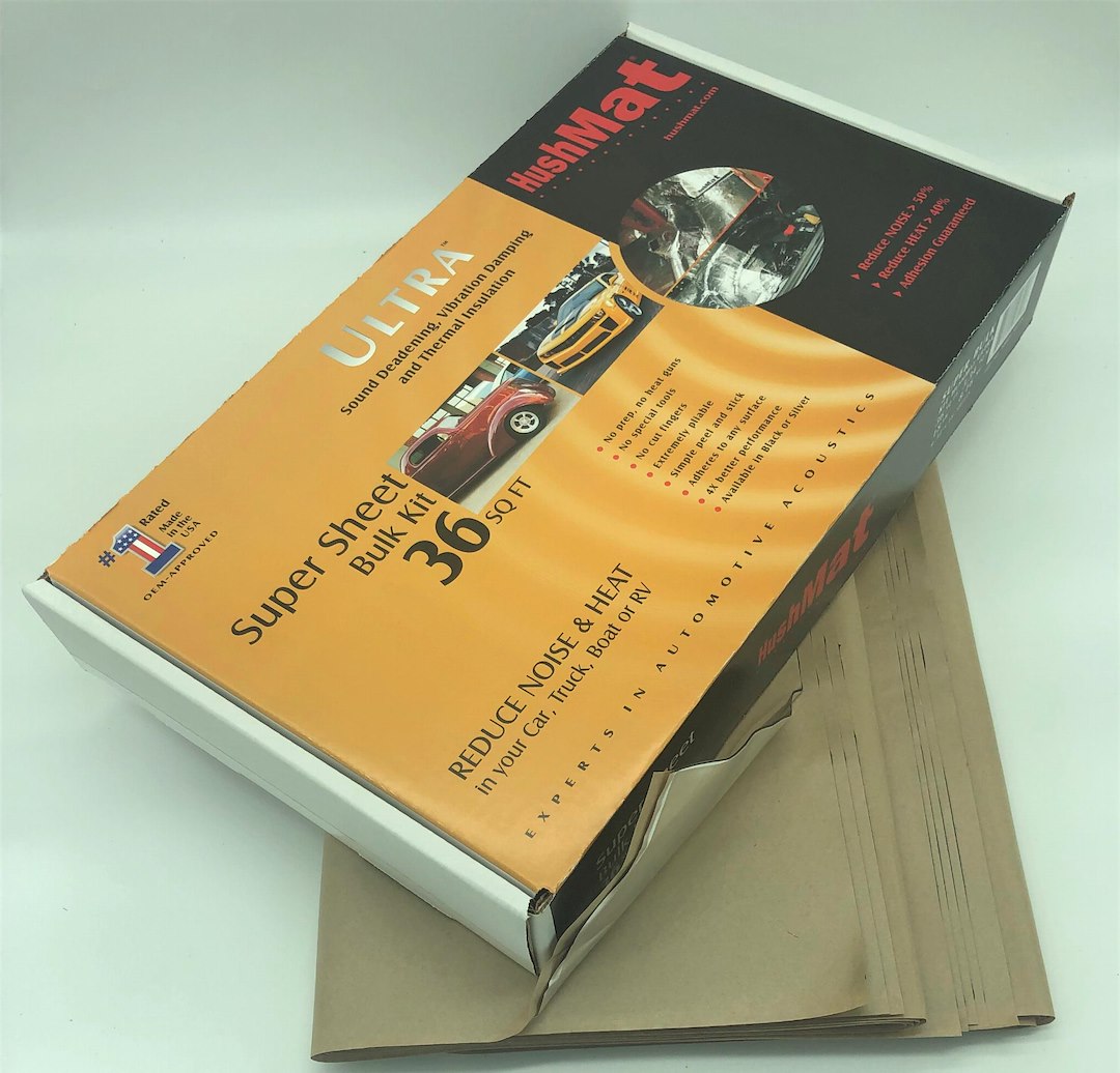 Hushmat 10801 Super Sheet Bulk Acoustic Insulation Kit